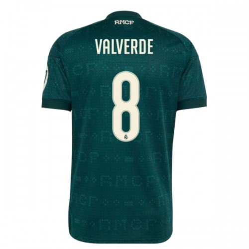 Maillot de Foot Real Madrid Valverde 8 Exterieur 2026-27 Maillot de Foot Real Madrid Valverde 8 Exterieur 2026-27